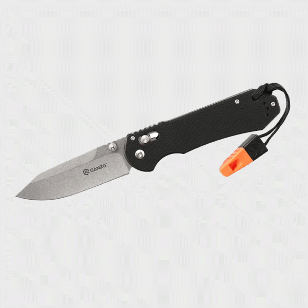 Нож-Ganzo-G7452P-WS-440C-G10-Black