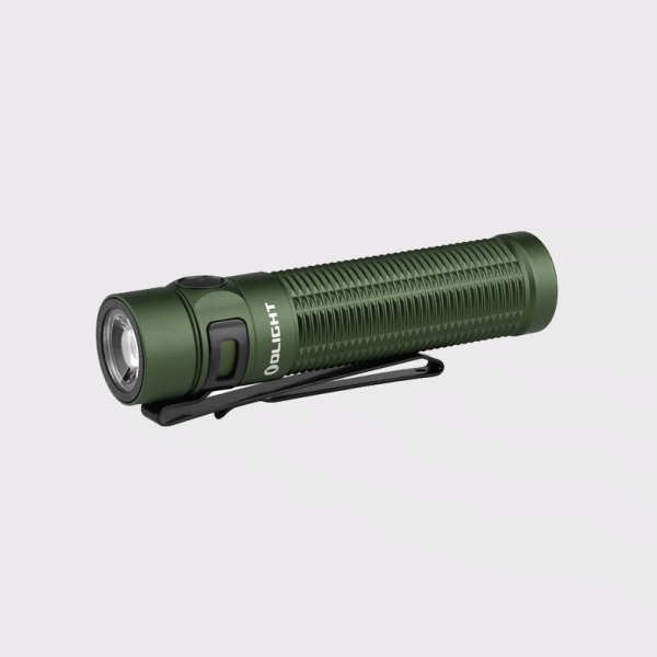 Заряден Фенер Olight Baton 3 MAX 2500 Лумена CW-OD Green