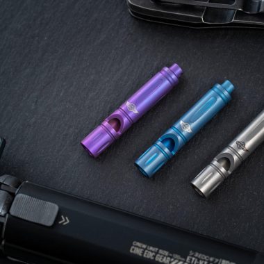 Сигнална свирка Olight Owhistle Titanium blue