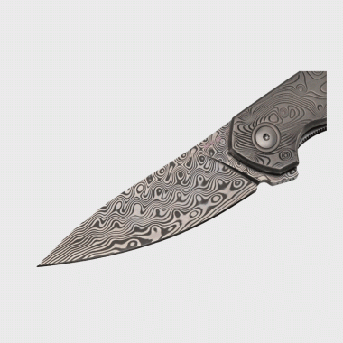 Нож MKM Goccia Damasteel Rose Limited Edition Titanium