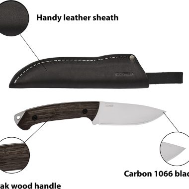 Knife BPS Knives Savage CSH 1066 bog oak