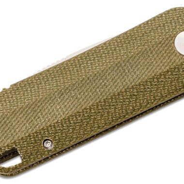 Böker Baba Yaga M390 Micarta Green Knife