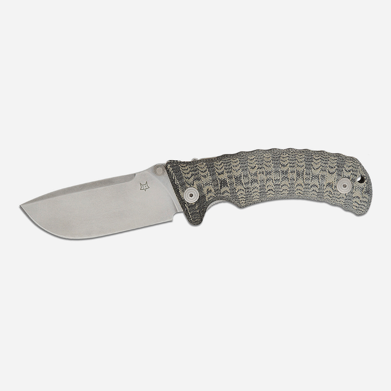 Knife Fox Pro Hunter N690Co Black Yute Micarta