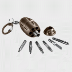 Ключодържател-Мултитул-Lionsteel-Eggie-keychain-Bronze-titanium