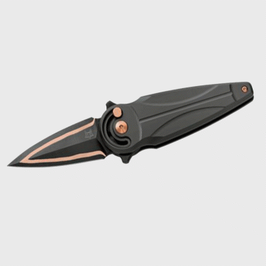 Knife Fox Saturn C70 Copper Titanium black PVD