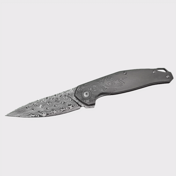 Нож MKM Goccia Damasteel Rose Limited Edition Titanium