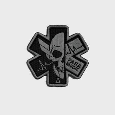 PARAMEDIC SKULL Embroidered Patch » Arms-Bg Оръжеен Магазин