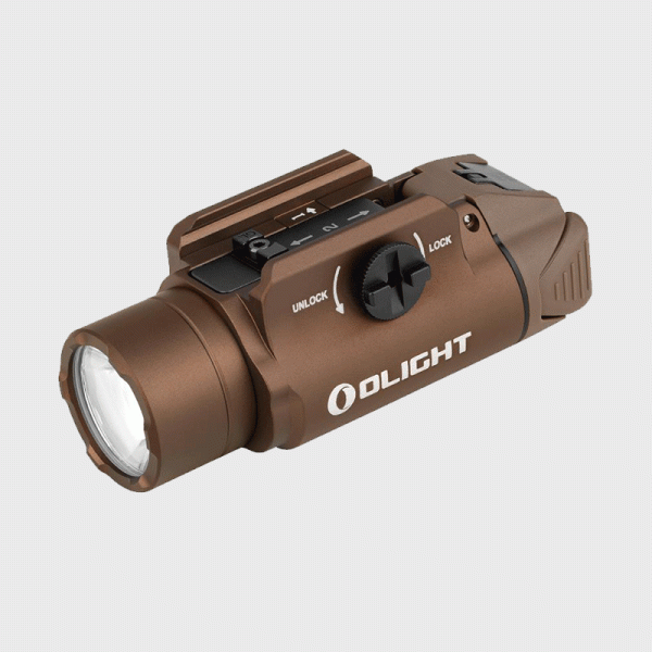 Пистолетен фенер Olight Olight PL-3 Valkyrie 1300 Лумена Desert Tan
