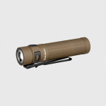 Charged Flashlight Olight Baton 3 MAX 2500 Lumens CW Magnesium Alloy Desert Tan
