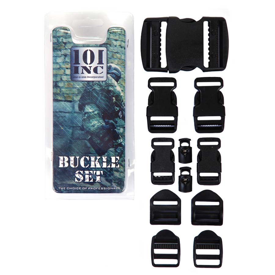 Комплект Катарами 101 INC Buckle set Black