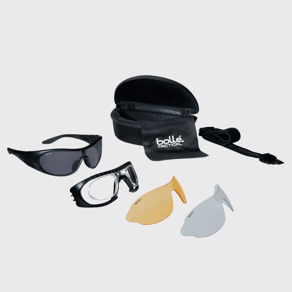 Балистични очила комплект BOLLE raider kit platinum