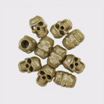 Череп за гривни или оплетки от паракорд 101 INC stopper skull set 10 бр