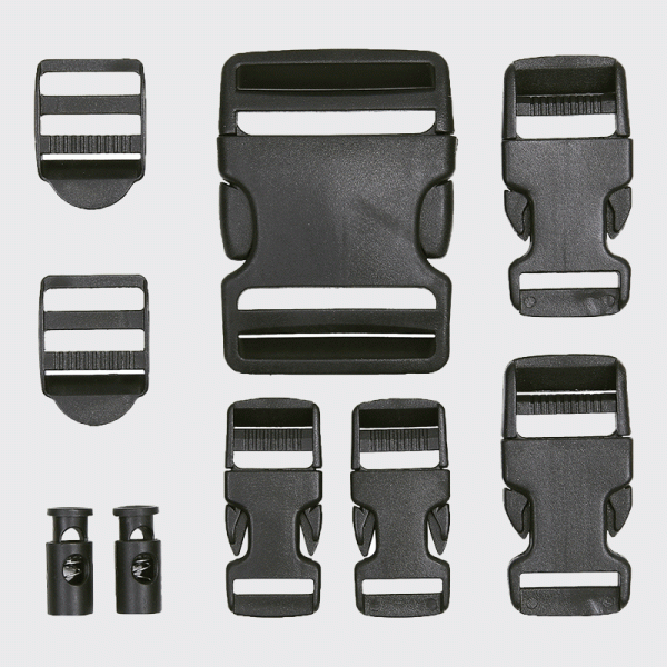 Катарами комплект Buckle set 101 INC Buckle set Black