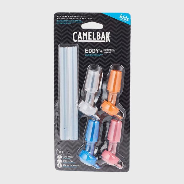 Комплект сламки и клапи за бутилки CAMELBAK eddy+ Kids 4-pack, Bite Valve & Straws