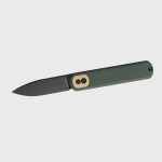 Нож-Vosteed-Corgi-14C28N-Micarta-Green-stonewashed-black