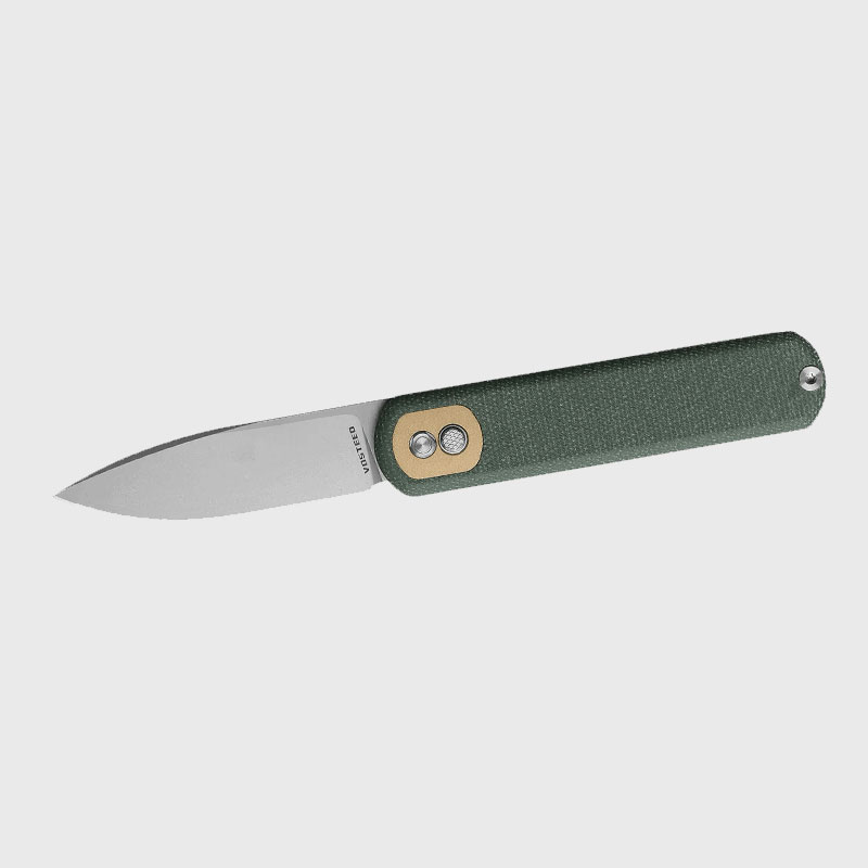 Нож-Vosteed-Corgi-14C28N-Micarta-Green