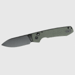 Нож-Vosteed-Raccoon-14C28N-Micarta-Green-Black-Stonewashed