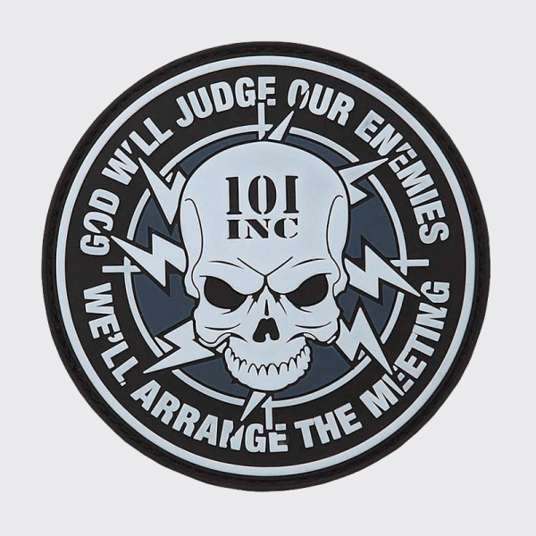 Пач 3D PVC God will judge our enemies