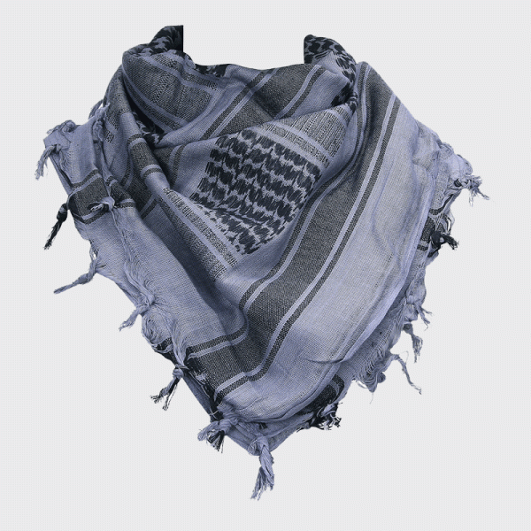 Шал-Shemagh-101-INC-Black-Grey Шал Shemagh 101 INC Black/ Grey