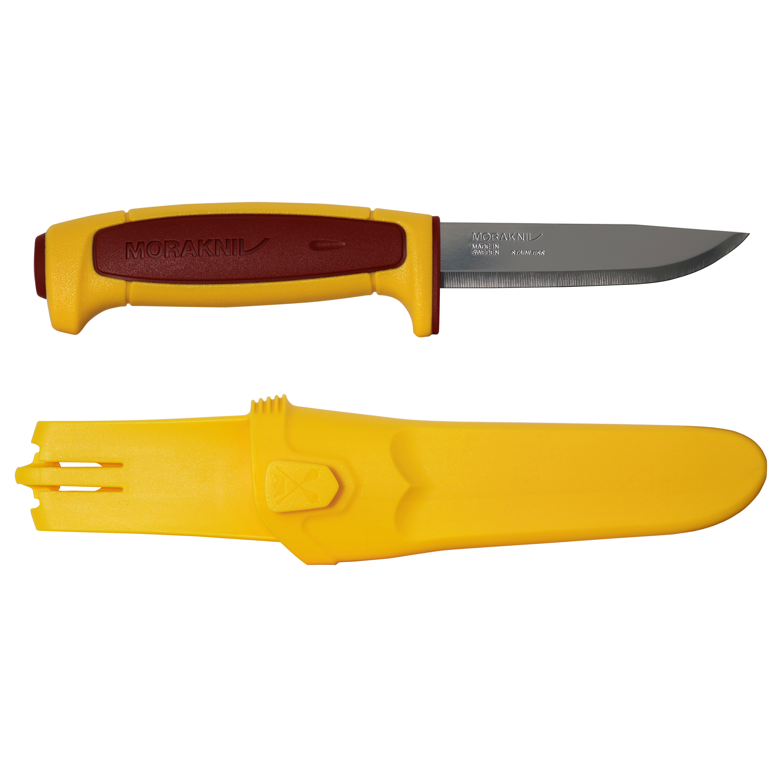 Нож Mora Basic 546 Stainless Limited Edition 2023 Dala Red/Yellow