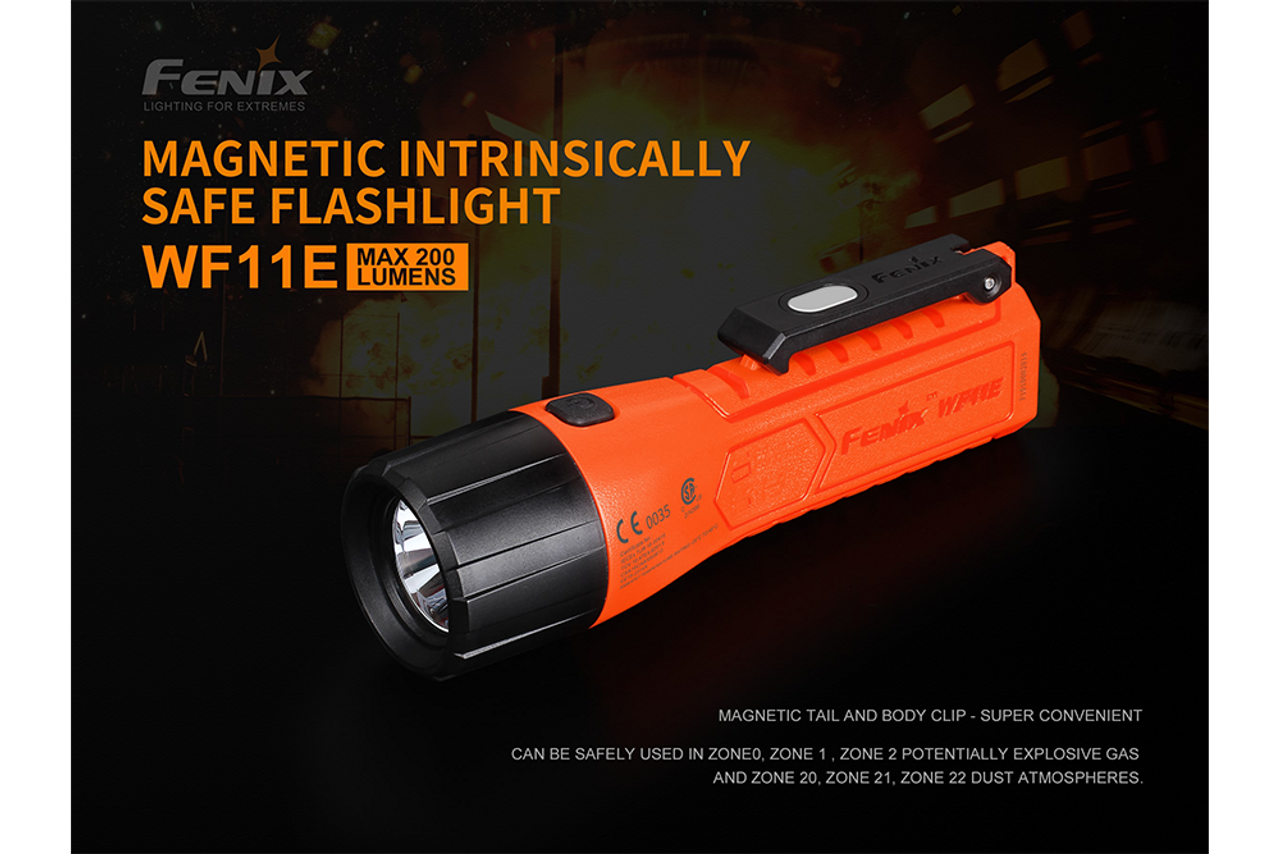 Искробезопасен Фенер Fenix WF11E INTRINSICALLY SAFE 200 Лумена