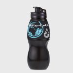 Бутилка за вода с филтър Water to Go 3in1 Black 750 ml