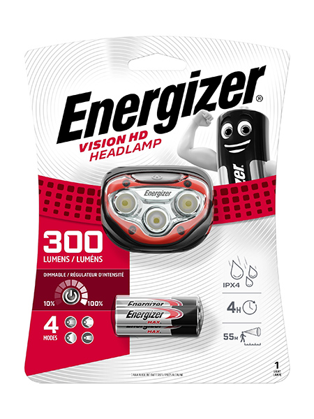 Челник Energizer VISION HD HEADLIGHT 300lm