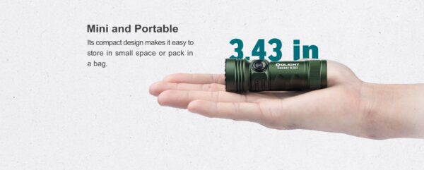 Olight Seeker 4 Mini 1200 Lumen Rechargeable Flashlight, Midnight Blue » Arms-Bg Оръжеен Магазин