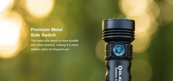 Olight Seeker 4 Mini 1200 Lumen Rechargeable Flashlight, Midnight Blue » Arms-Bg Оръжеен Магазин