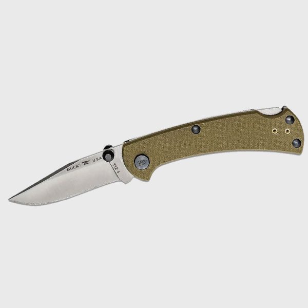 Нож-Buck-112-Slim-Ranger-Pro-S30V-G10-Green