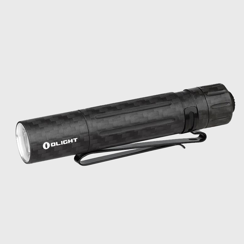 Заряден фенер Olight i5R EOS 350 Лумена Carbon Fiber