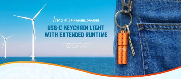 Olight I1R 2 PRO 180 Lumen Orange Flashlight » Arms-Bg Оръжеен Магазин