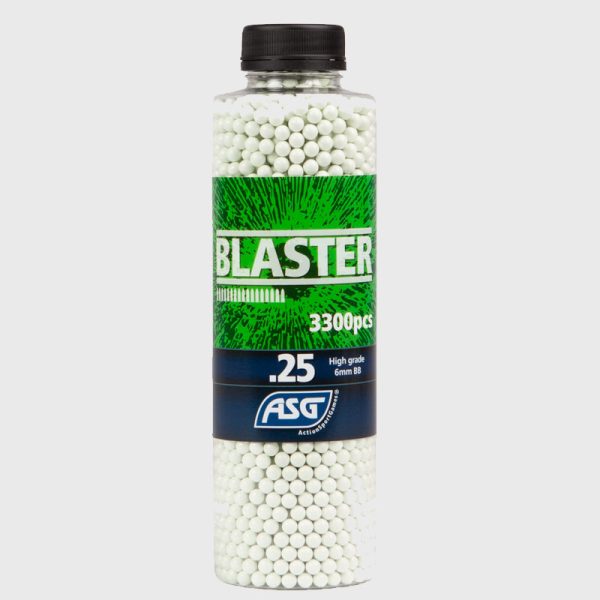Еърсофт Топчета ASG Blaster 0.25 гр. 3300 бр. бели