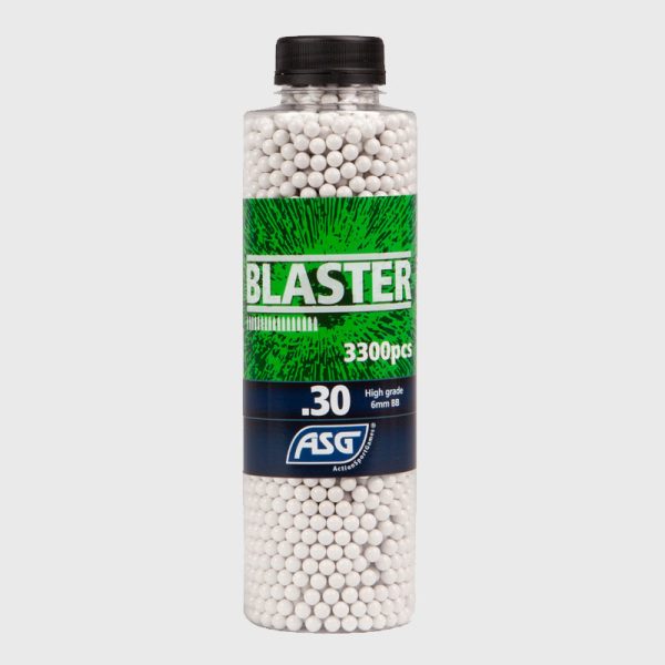 Еърсофт Топчета ASG Blaster 0.30 гр. 3300 бр. бели
