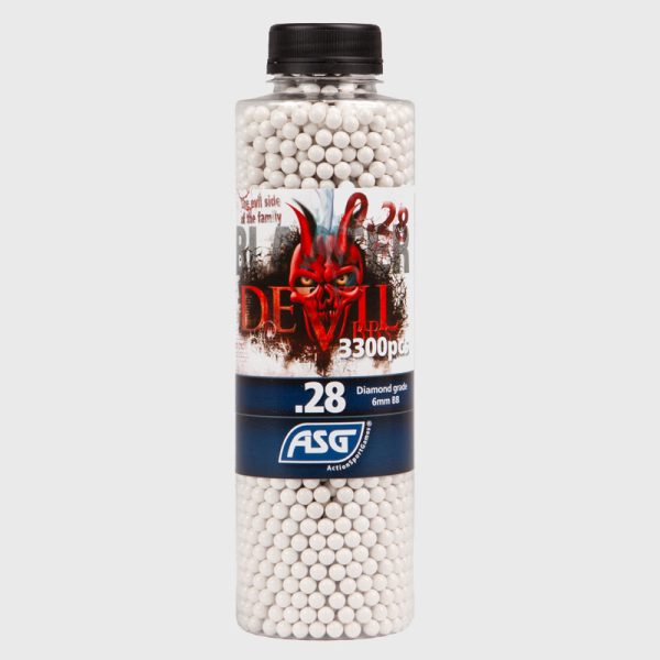 Airsoft Balls ASG Devil 0.28g 3300 pcs white 6mm