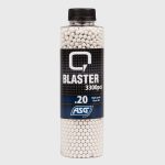 Еърсофт Топчета ASG Q Blaster 0.20 гр. 3300 бр. бели