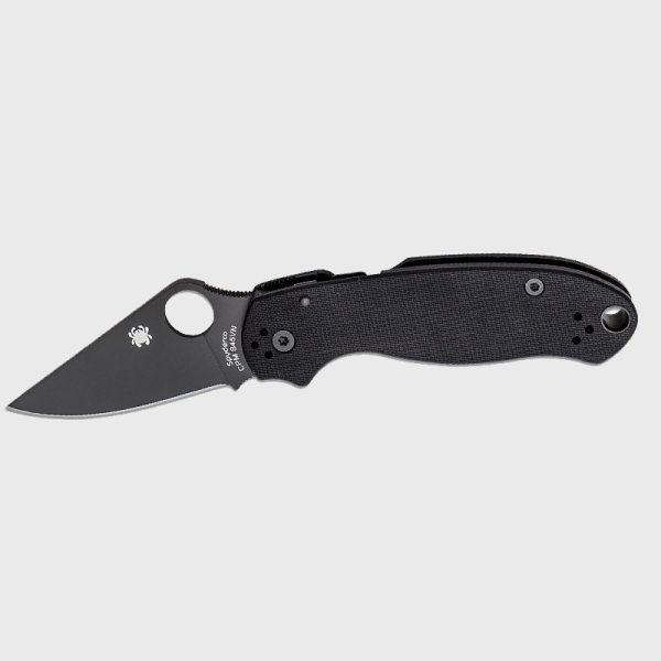 Knife Spyderco PARA 3 S45VN G-10 BLACK BLADE