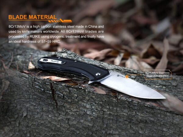 Ruike D198 - PB 8Cr13MoV PA GF Knife » Arms-Bg Оръжеен Магазин
