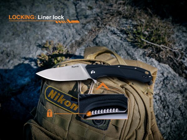 Ruike D198 - PB 8Cr13MoV PA GF Knife » Arms-Bg Оръжеен Магазин