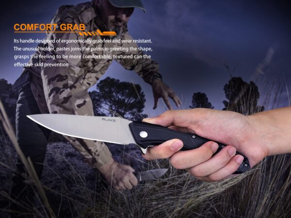 Ruike D198 - PB 8Cr13MoV PA GF Knife » Arms-Bg Оръжеен Магазин