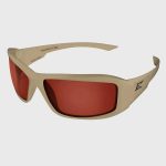 Тактически очила за стрелба Edge Eyewear Hamel Sand Thin Temple Matte Sand Frame Copper Vapor Shield Lenses