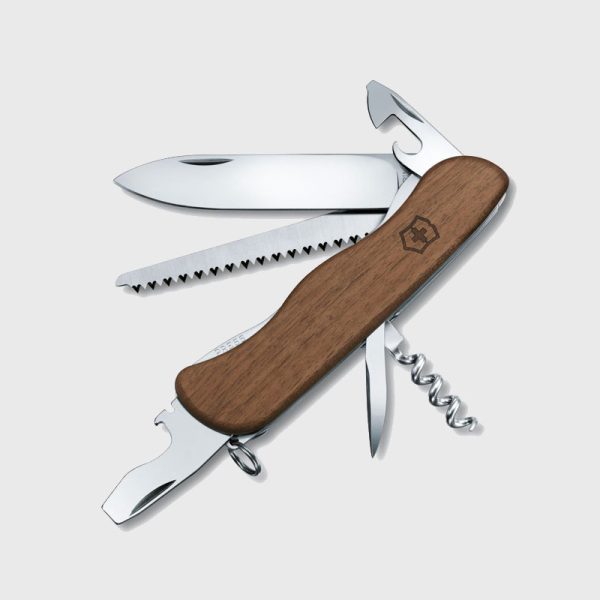 Джобен Нож Victorinox Forester Wood 1.4110 Cellidor walnut wood
