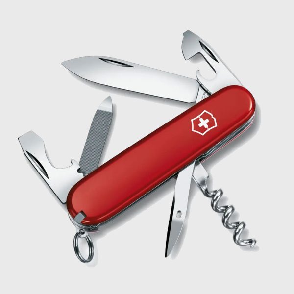Джобен Нож Victorinox Sportsman with key ring 1.4110 Cellidor Plastic Red