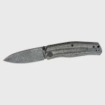 Knife Civivi SOKOKE DAMASCUS Linen Micarta Black