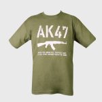 Тениска Combat UK AK47 T-shirt Olive XL