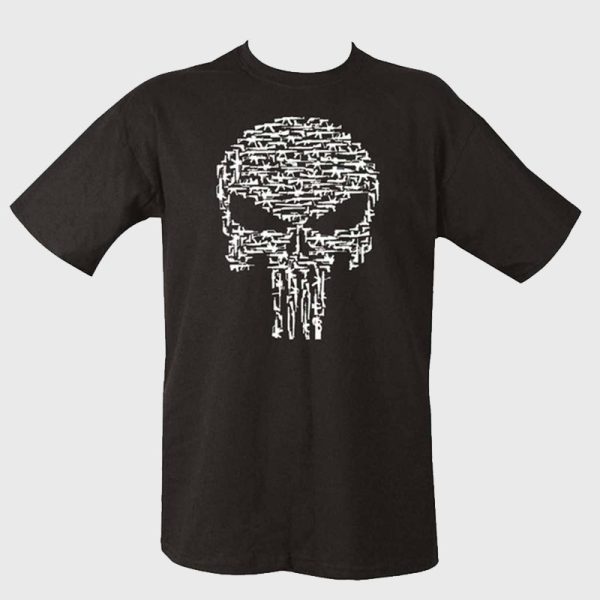 Тениска-Combat-UK-AK47-T-shirt-Punisher-Guns-Black