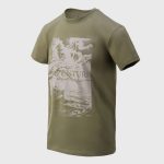 Тениска Helikon-tex ADVENTURE IS OUT THERE OLIVE GREEN