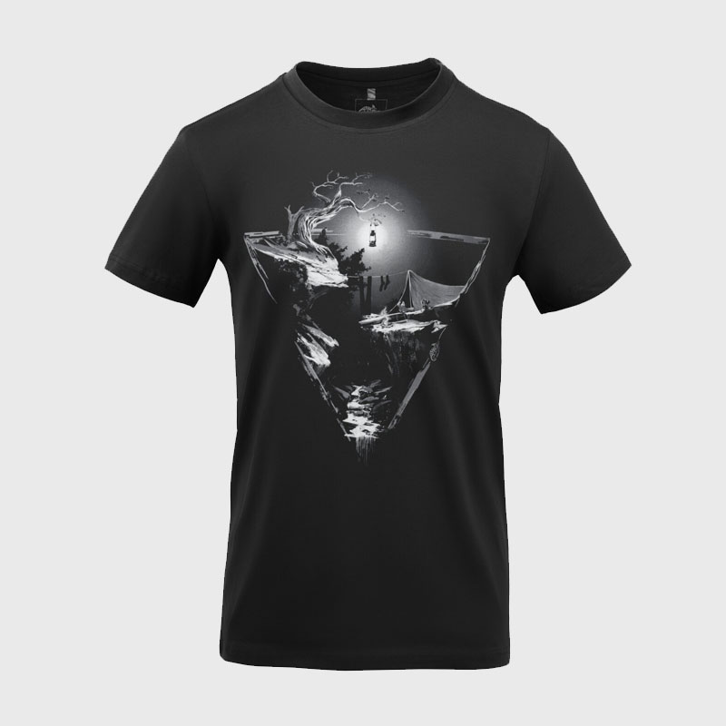 Тениска Helikon-tex FULL NIGHT VALLEY black