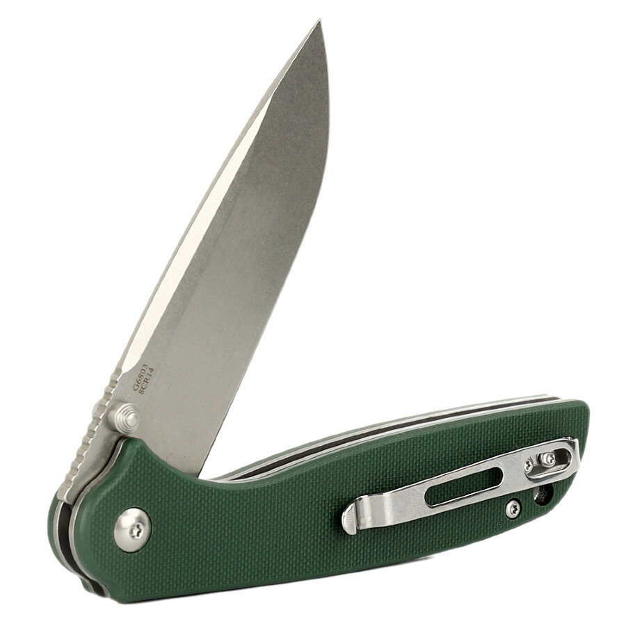 Нож GANZO G6803-GB 8CR14 G10 Green