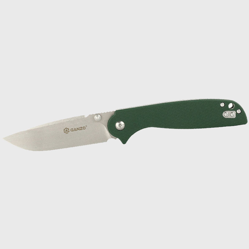 Нож GANZO G6803-GB 8CR14 G10 Green